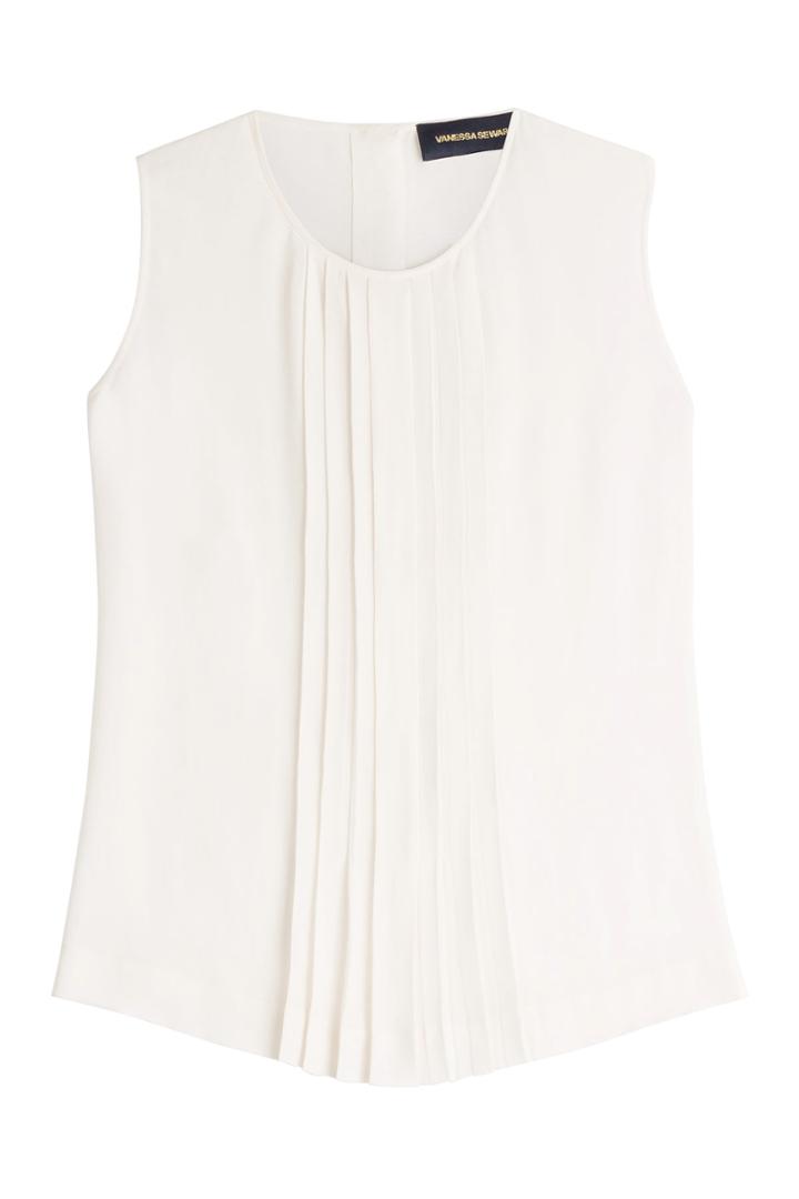 Vanessa Seward Vanessa Seward Pleated Shell - Grey