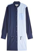 Public School Public School Cotton Shirt Dress With Drawstring Waist