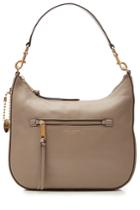 Marc Jacobs Marc Jacobs Recruit Leather Hobo Tote - Grey