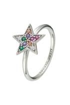Marc Jacobs Marc Jacobs Embellished Silver Star Ring