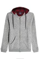 Woolrich Woolrich Cotton Hoody With Cashmere - Grey