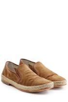 N.d.c. N.d.c. Suede Loafers With Straw Midsole - Brown