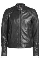 Belstaff Belstaff Leather Jacket With Quilted Patches