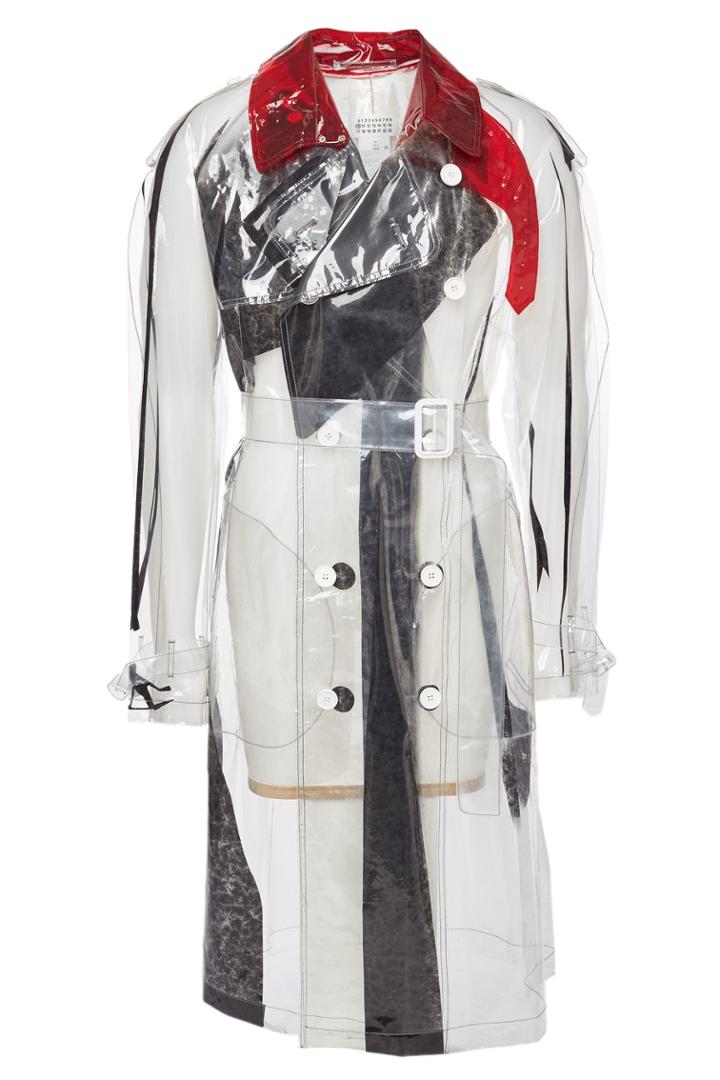 Maison Margiela Maison Margiela Transparent Trench Coat