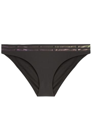 La Perla La Perla Bikini Bottoms With Iridescent Cutouts - Black