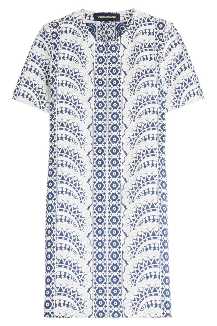 Vanessa Seward Vanessa Seward Printed Cotton Blend Dress