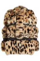 Roberto Cavalli Roberto Cavalli Printed Fox Fur Coat