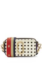 Marc Jacobs Marc Jacobs Polka Dot Snapshot Shoulder Bag In Pony Hair