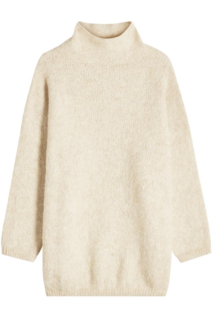 American Vintage American Vintage Turtleneck Pullover With Baby Alpaca And Cotton
