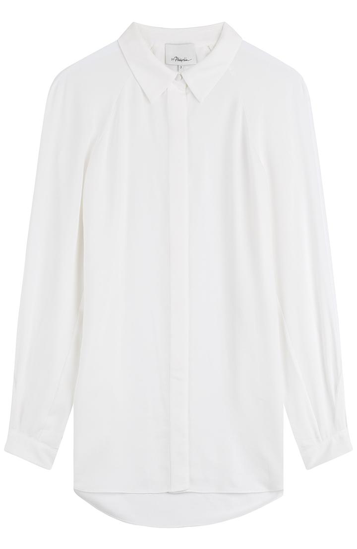 3.1 Phillip Lim Blouse With High-low Hem
