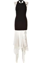 Marios Schwab Mixed Media Cocktail Dress