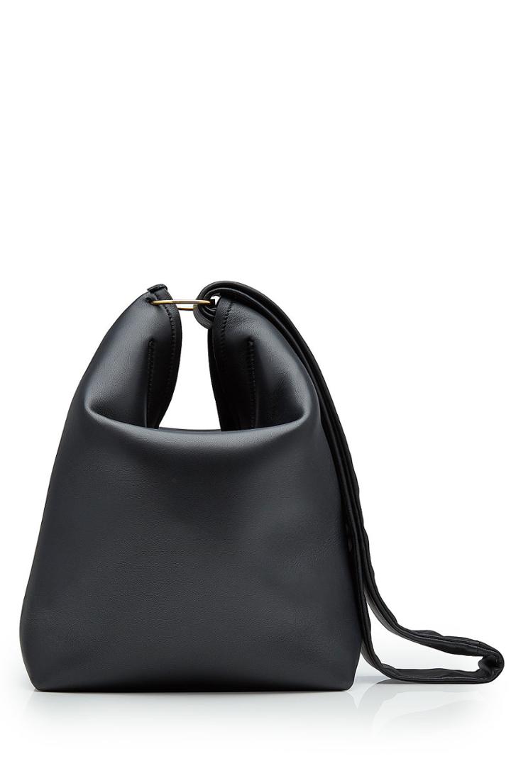 Victoria Beckham Victoria Beckham Large Tissue Leather Shoulder Bag