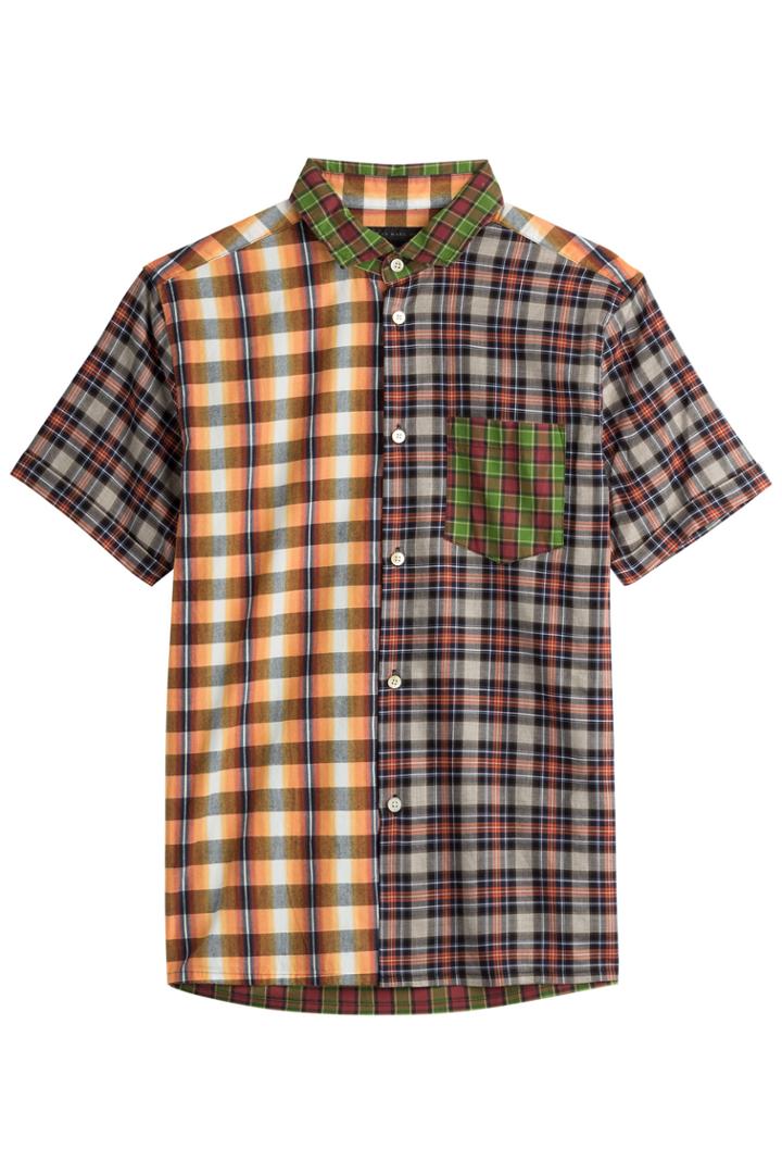 Marc By Marc Jacobs Marc By Marc Jacobs Plaid Cotton Shirt - Multicolor