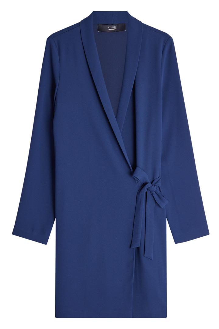 Steffen Schraut Steffen Schraut Tie Waist Crepe Jacket