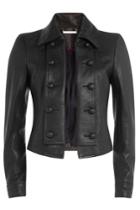 Diane Von Furstenberg Diane Von Furstenberg Leather Jacket - Black