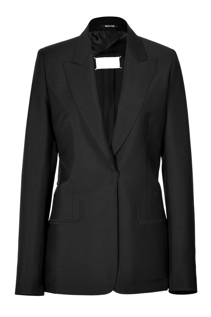 Maison Margiela Maison Margiela Mohair-wool Blazer - Black
