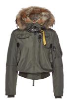 Parajumpers Parajumpers Gobi Down Bomber Jacket With Fur-trimmed Hood