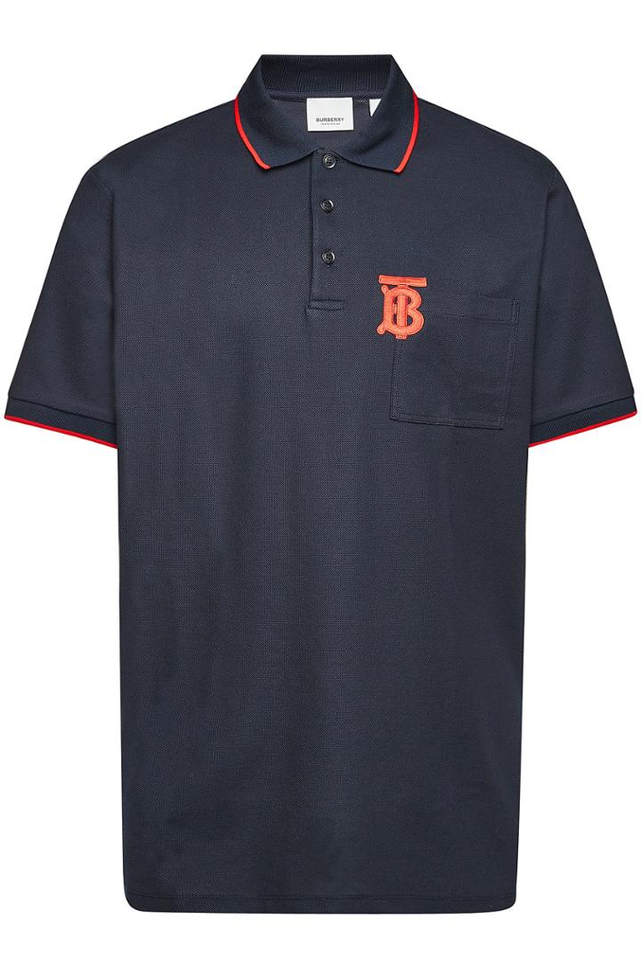 Burberry Burberry Crewe Cotton Polo T-shirt