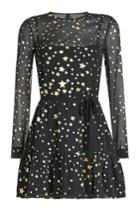 R.e.d. Valentino R.e.d. Valentino Printed Silk Chiffon Dress