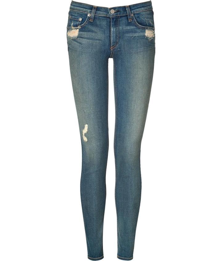 Rag & Bone Distressed Skinny Jeans