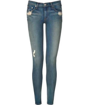 Rag & Bone Distressed Skinny Jeans