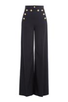 Red Valentino Red Valentino Wide Leg Sailor-style Pants - Blue