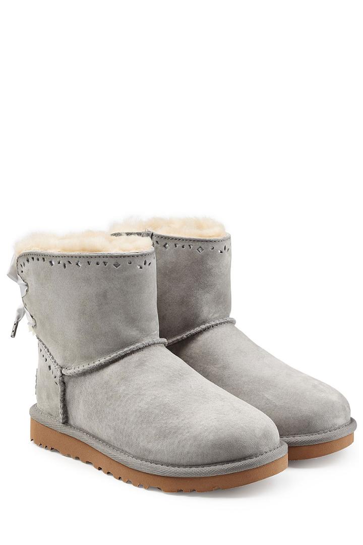 Ugg Australia Ugg Australia Dixi Flora Perforated Bootie - Grey