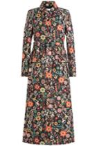R.e.d. Valentino R.e.d. Valentino Capotto Floral Print Coat - None