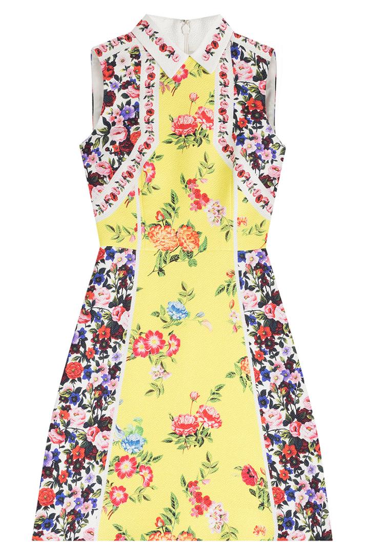 Mary Katrantzou Mary Katrantzou Printed Silk-cotton Dress - Multicolored