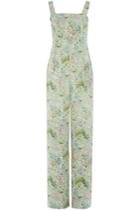 Valentino Valentino Printed Silk Jumpsuit - Multicolor