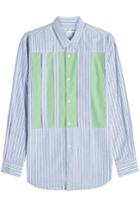 Comme Des Garcons Shirt Comme Des Garcons Shirt Stripes Cotton Shirt With Inserts