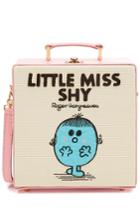 Olympia Le-tan Olympia Le-tan Little Miss Shy Embroidered Cotton Shoulder Bag