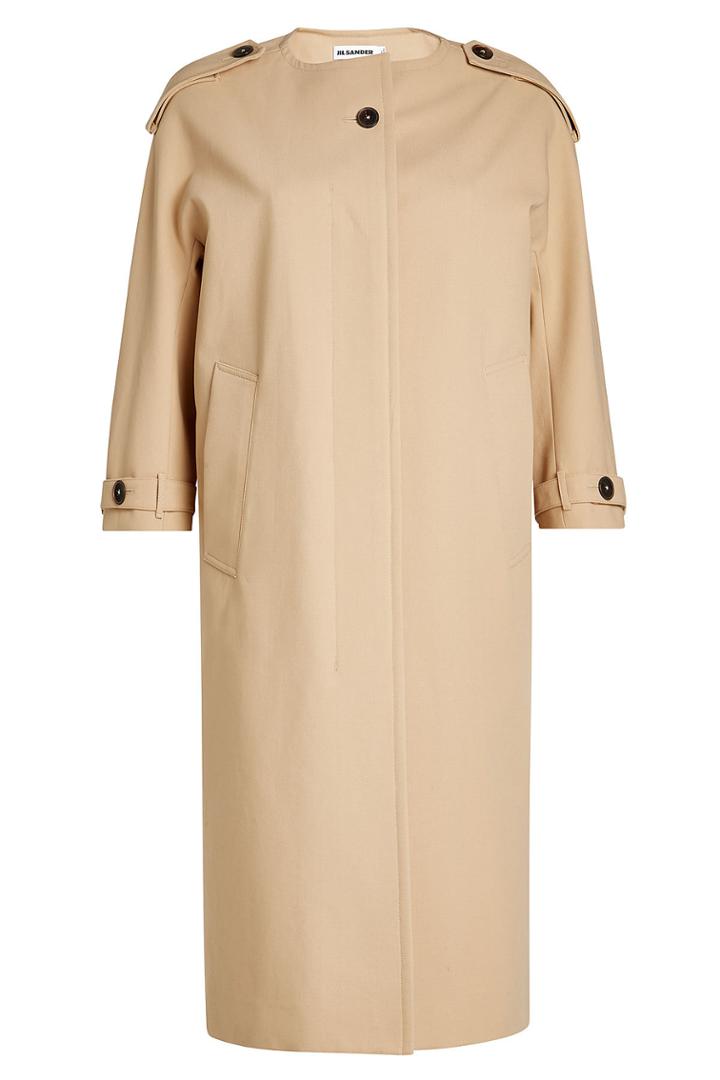 Jil Sander Jil Sander Cotton Coat