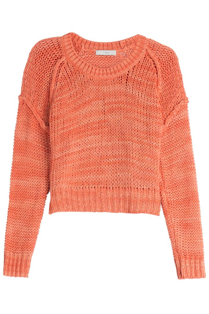 Iro Iro Cotton Pullover - Orange