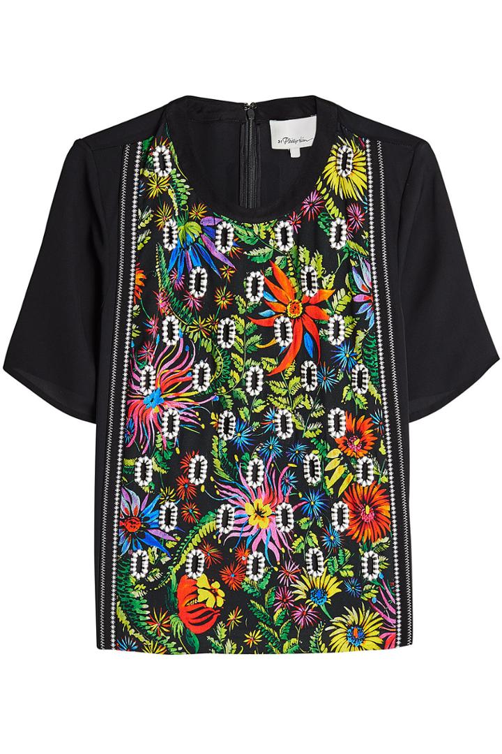 3.1 Phillip Lim 3.1 Phillip Lim Floral Eyelet Top