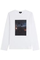 A.p.c. A.p.c. Printed Long Sleeved Top - White