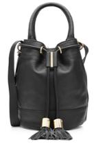 See By Chloé See By Chloé Leather Drawstring Shoulder Bag - Black