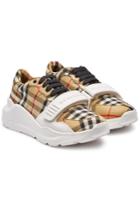 Burberry Burberry Regis Leather Sneakers