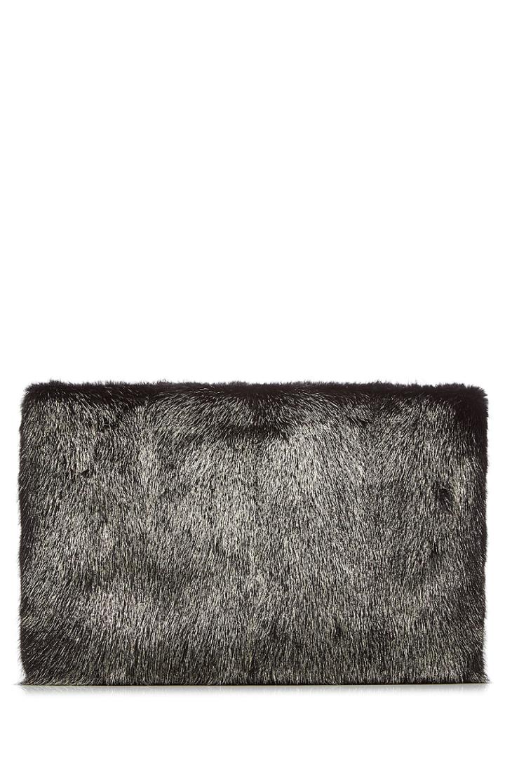 Salvatore Ferragamo Salvatore Ferragamo Mink Fur Clutch