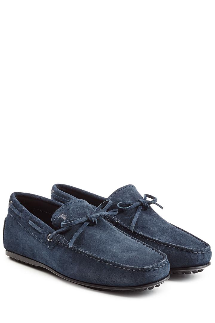 Tods Tods Suede Loafers - Blue