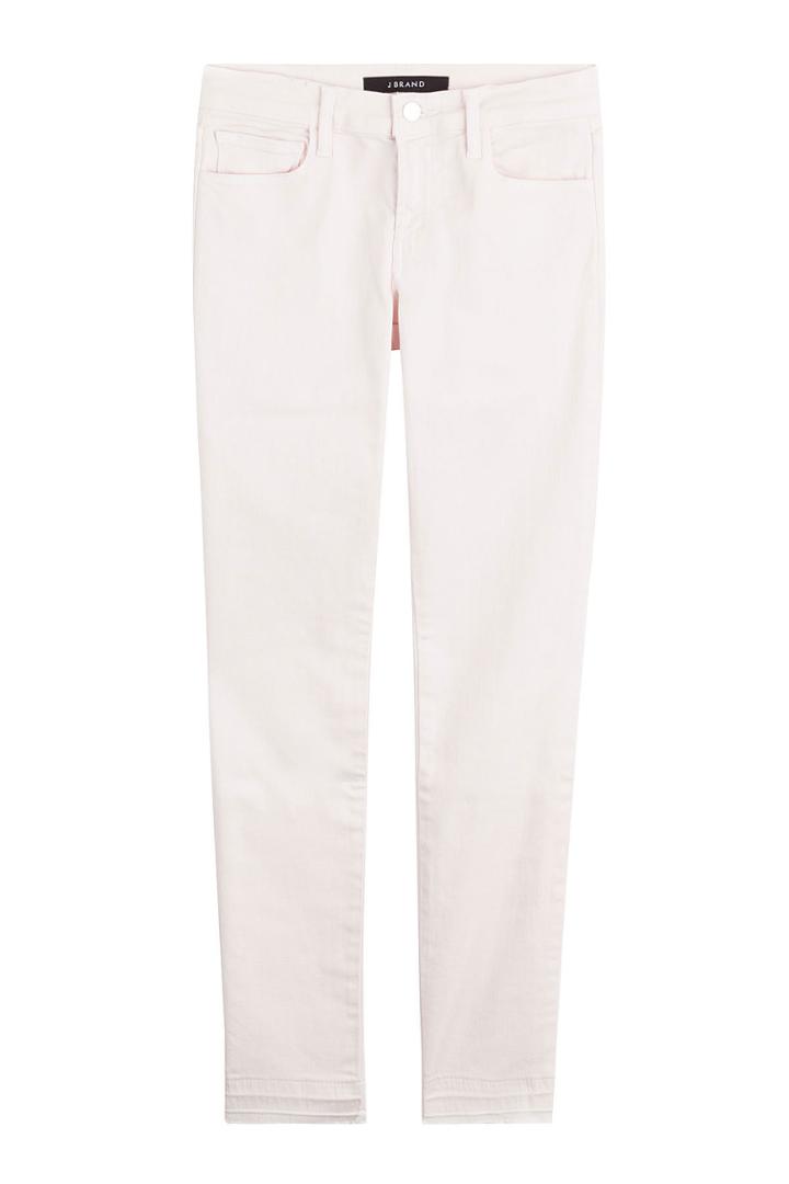 J Brand J Brand Mid Rise Skinny Pants - None