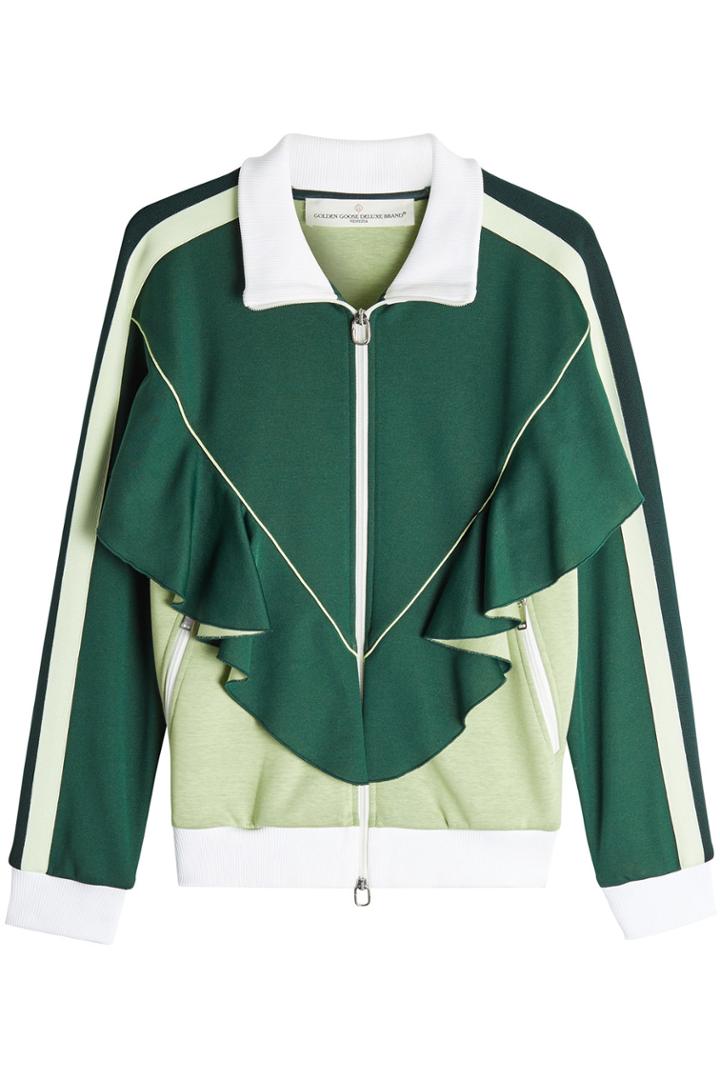 Golden Goose Deluxe Brand Golden Goose Deluxe Brand Ruffle Track Top
