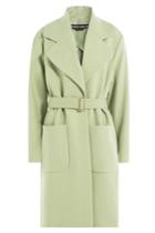Rochas Rochas Wool Coat With Cashmere - Green
