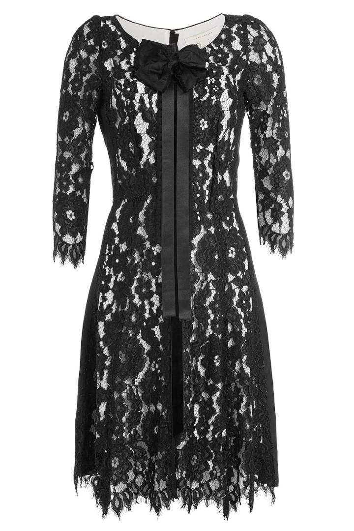 Marc Jacobs Marc Jacobs Lace Dress With Bow And Ribbon