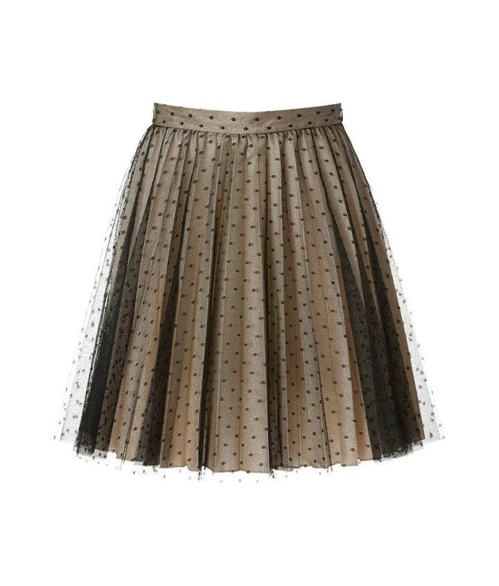 Valentino R.e.d. Tulle Overlay Skirt