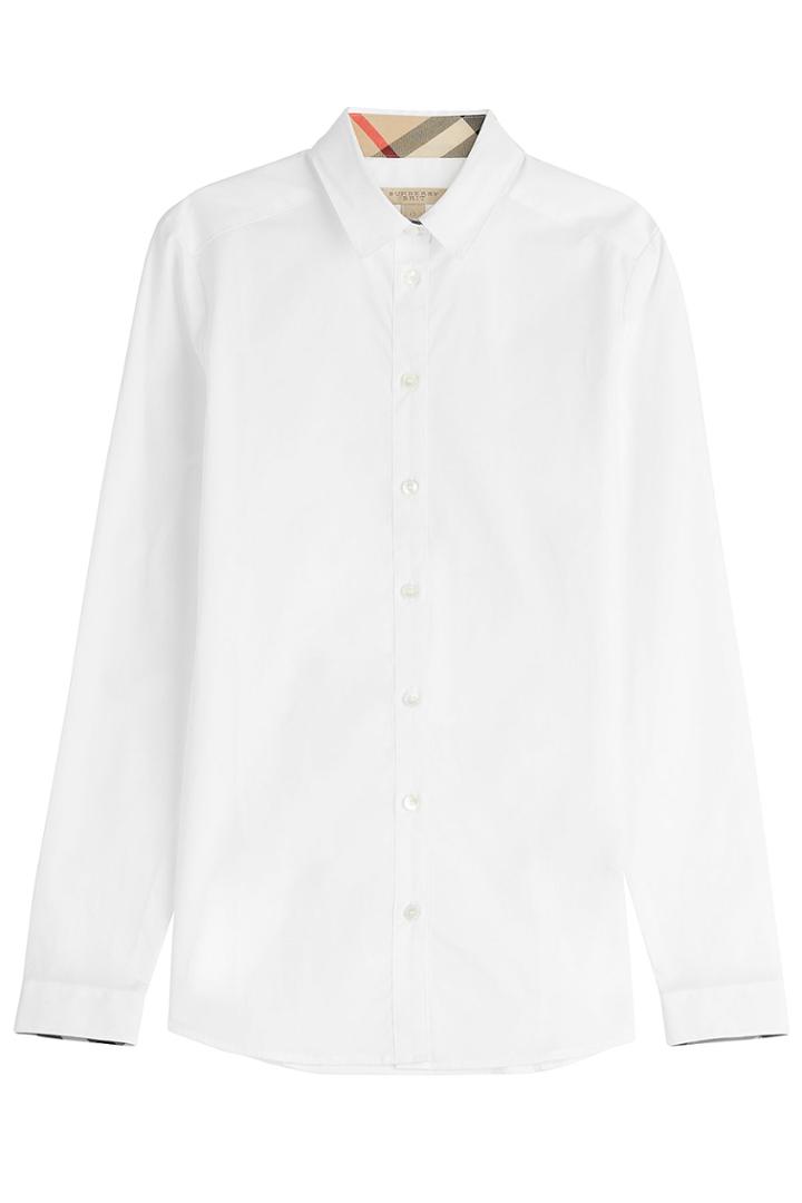 Burberry Brit Burberry Brit Stretch Cotton Blouse - White