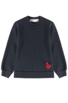 Victoria, Victoria Beckham Victoria, Victoria Beckham Cotton Sweatshirt - Blue