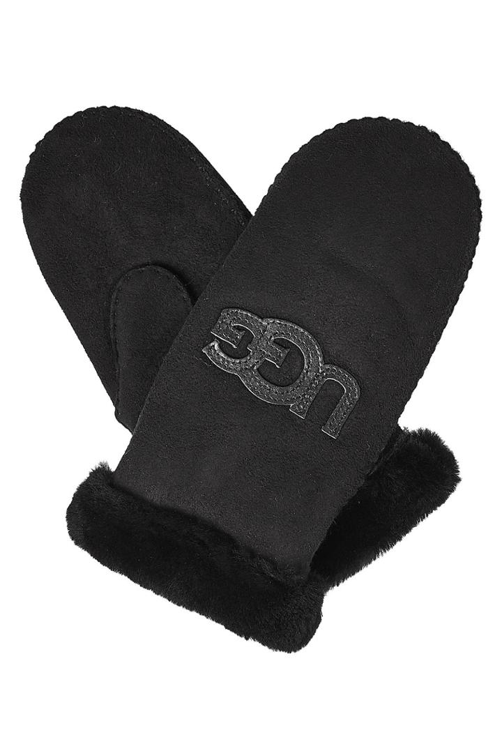 Ugg Australia Ugg Australia Shearling Lined Mittens - Black