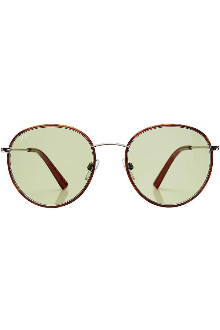 Tod's Tod's Round Sunglasses - Brown