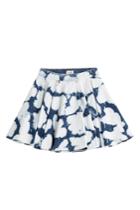 Fausto Puglisi Fausto Puglisi Tie-dye Denim Skirt - Multicolored